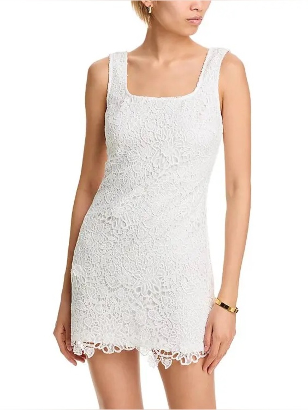 Nwt AQUA Lace Shift Dress